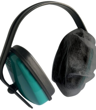 HYGOSTAR overtrek voor kappen-gehoorbescherming, zwart