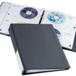 DURABLE CD-/DVD-INDEX ringband 40, voor 40 CD´s, antraciet