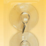 KLEIBER zuignaphaak, set van 2, kunststof, transparant