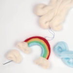 folia viltwol 'RAINBOW', 350 g, kleuren assorti