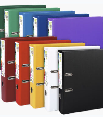 EXACOMPTA PP-Ordner Premium, DIN A4, 80 mm, kleur gesorteerd