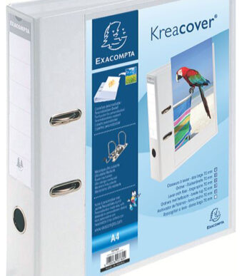 EXACOMPTA presentatie-ordner, PVC, 70 mm, A4, wit