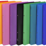 EXACOMPTA ringband, PP, 2-rings mechanieks mechaniek, DIN A4, kleuren assorti