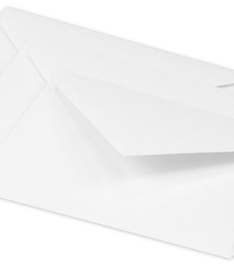 Pollen by Clairefontaine envelop Mini, 75 x 100 mm, wit, 120 g/m²