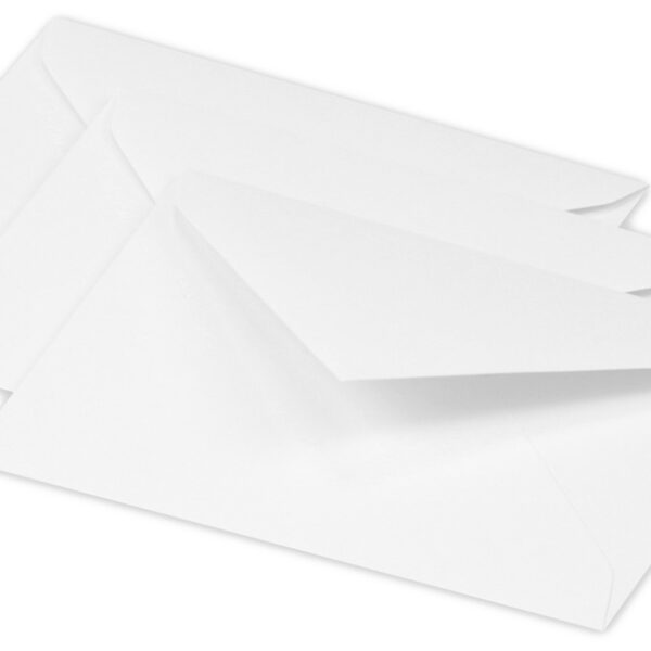 Pollen by Clairefontaine envelop Mini, 75 x 100 mm, wit, 120 g/m²