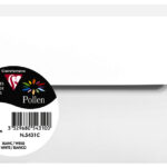Pollen by Clairefontaine envelop 90x140 mm, wit, 120 g/m²