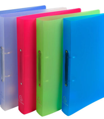 EXACOMPTA ringband Chromaline, 2-rings mechaniek, kleuren assorti