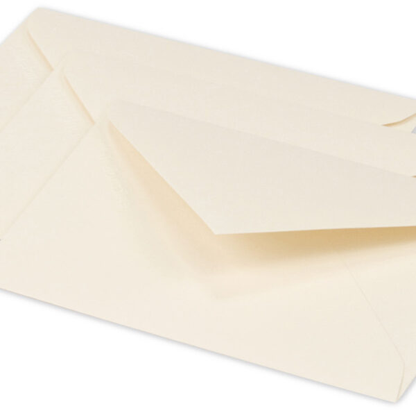 Pollen by Clairefontaine envelop Mini, 75 x 100 mm, ivoor, 120 g/m²