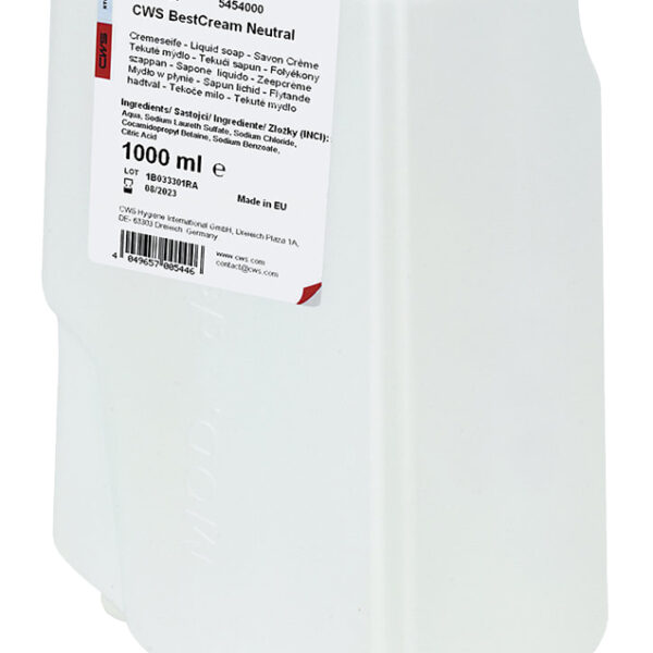 CWS zeepcrème BestCream, kleurloos, 500 ml