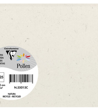 Pollen by Clairefontaine kaart C6, 210 g/m2, gerecycled naturel