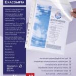 EXACOMPTA brochurehoes met sluitklep, DIN A4, PP