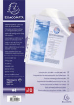 EXACOMPTA brochurehoes met sluitklep, DIN A4, PP