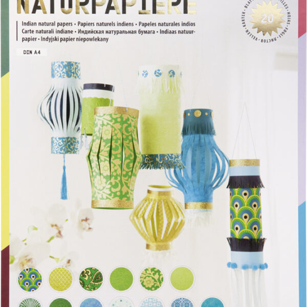 folia natuurpapierblok 'KERALA', DIN A4, 20 vel