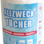 Fripa Tissue multifunctionele-reinigingsdoekjes, wit, op rol