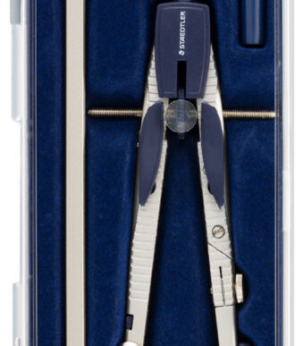 STAEDTLER snelverstel-passer 553 02, drukknoppenmechaniek