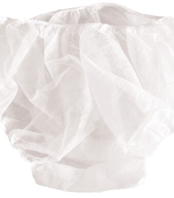 HYGOSTAR eenmalig broekje Unisex, van PP, wit, per stuk verpakt