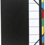 EXACOMPTA sorteermap Harmonica, PP, 12 vakken, blauw