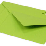 Pollen by Clairefontaine envelop Mini, 75 x 100 mm, mint, 120 g/m²