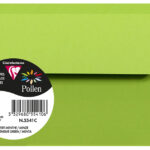 Pollen by Clairefontaine envelop 90x140 mm, mint, 120 g/m²