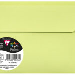 Pollen by Clairefontaine envelop 114 x 162 mm, lentegroen, 120 g/m²