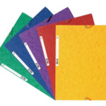 EXACOMPTA hoekspanmap, DIN A4, karton, kleuren assorti