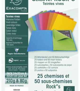 EXACOMPTA documentenomslag ROCKS Class´ Kit