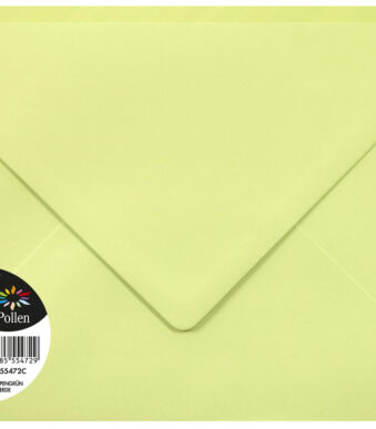 Pollen by Clairefontaine envelop 162 x 229 mm, lentegroen, 120 g/m²
