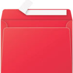 Pollen by Clairefontaine envelop C5, kersenrood, 120 g/m²