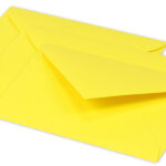 Pollen by Clairefontaine envelop Mini, 75 x 100 mm, zonnegeel, 120 g/m²