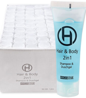HYGOSTAR 2-in-1 douchegel en shampoo, 30 ml tube