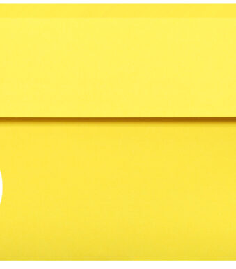 Pollen by Clairefontaine envelop 110 x 220 mm, zonnegeel, 120 g/m²