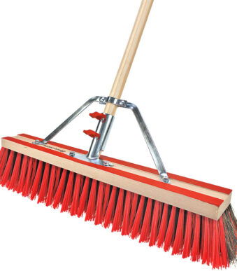 Peggy Perfect straatbezem met steel 'Bulldozer', 600 mm
