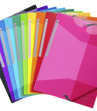 EXACOMPTA hoekspanmap Iderama, PP, DIN A4, assorti