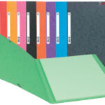 EXACOMPTA hoekspanmap, DIN A4, karton, turquoise