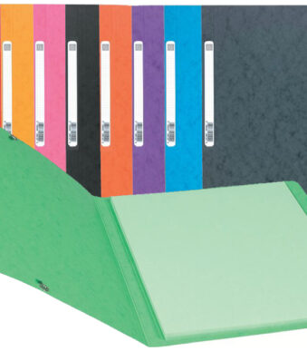 EXACOMPTA hoekspanmap, DIN A4, karton, turquoise