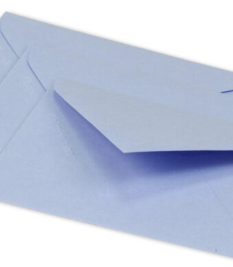 Pollen by Clairefontaine envelop Mini, 75 x 100 mm, lavendelblauw, 120 g/m²