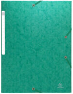 EXACOMPTA hoekspanmap Scotten, karton, DIN A4, groen