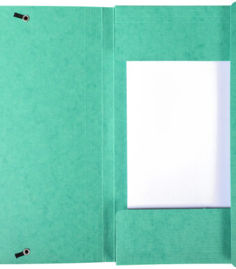 EXACOMPTA hoekspanmap Scotten, karton, DIN A4, groen