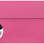 Pollen by Clairefontaine envelop 110 x 220 mm, fuchsia, 120 g/m²