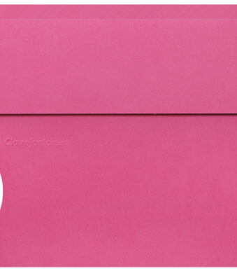 Pollen by Clairefontaine envelop 110 x 220 mm, fuchsia, 120 g/m²