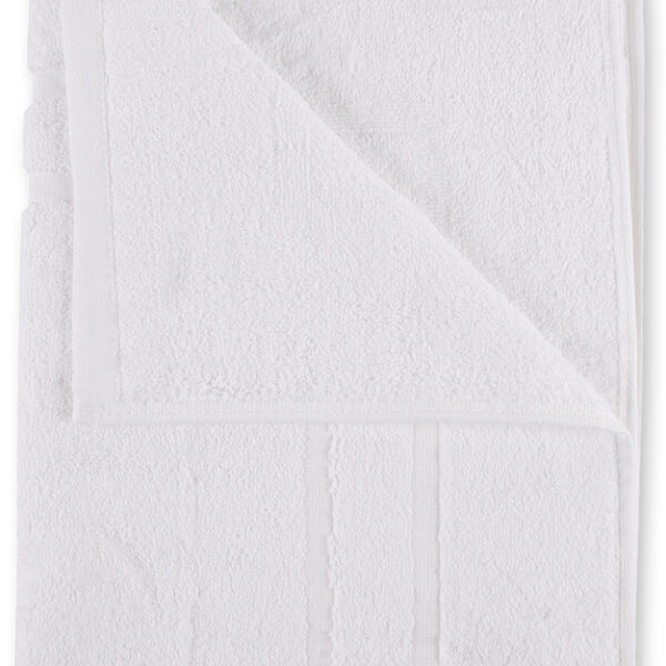 HYGOSTAR badmat, 500 x 700 mm, van katoen, wit