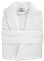 HYGOSTAR badjas met sjaalkraag, maat L, van katoen