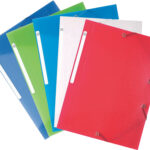 EXACOMPTA hoekspanmap, DIN A4, PP, kleuren assorti