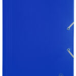 EXACOMPTA hoekspanmap Opaque Eco, DIN A4, PP, blauw