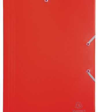 EXACOMPTA hoekspanmap Opaque Eco, DIN A4, PP, rood