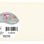 Pollen by Clairefontaine briefkaarten 82 x 128 mm, naturelwit, 210 g/m2