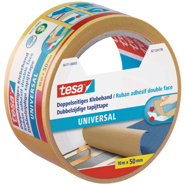 tesa tweezijdige tape universal, 50 mm x 10 m