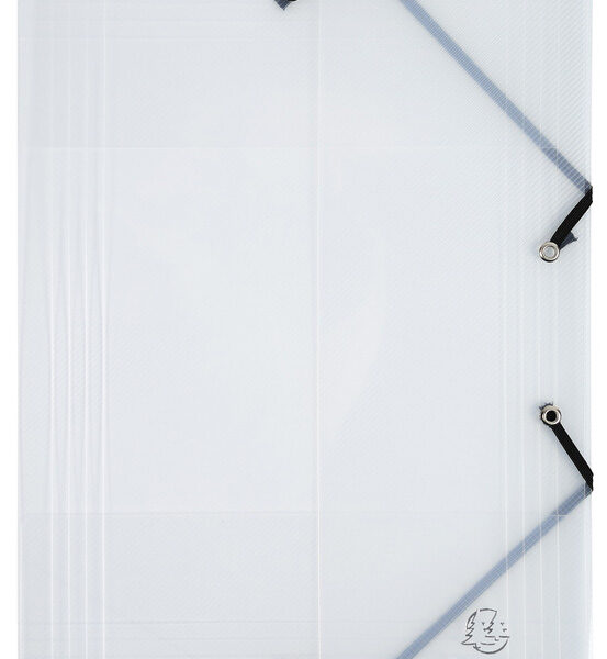 EXACOMPTA verzamelmap Crystal, van PP, DIN A4, kristalhelder