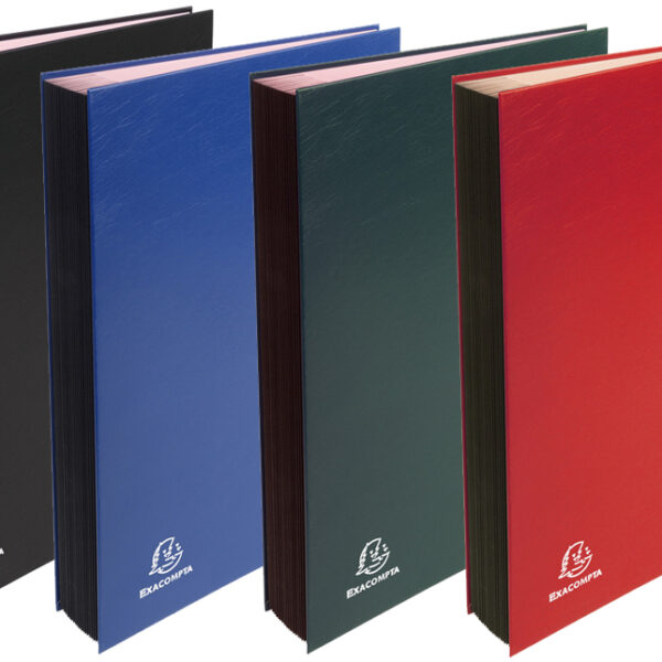 EXACOMPTA handtekenmap/vloeiboek, DIN A4, 20 vakken, rood