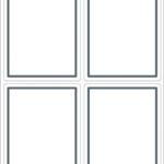 HERMA boeketiketten, ontwerp met grijze rand, 40 x 55 mm